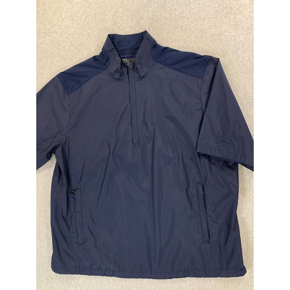 Polo Ralph Lauren 1/4 Zip‎ Water Resistant Packable Golf Windbreaker (Men's XL)